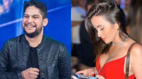 Namorada de Jorge, da dupla com Mateus, mostra sexo do bebê: 'It's a girl'