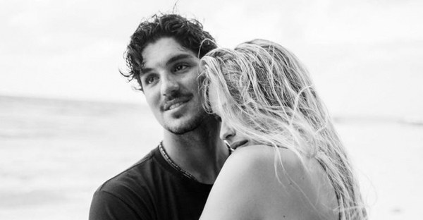 Gabriel Medina compartilha momentos fofos com a esposa, Yasmin Brunet: ''Minha linda''