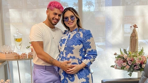 Virgínia Fonseca e Zé Felipe mostram o rosto da filha Maria Alice