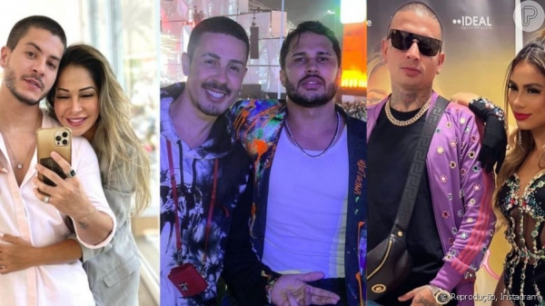 Acabou o amor: 2022 é marcado por separações de famosos. Veja casais que não duraram!