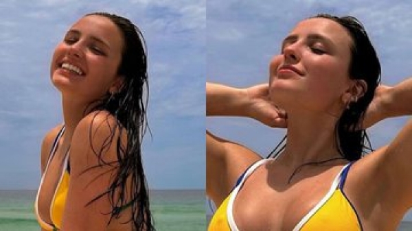 Fã elogia corpo sarado de Larissa Manoela e atriz revela segredo para ter físico de dar inveja. Descubra!