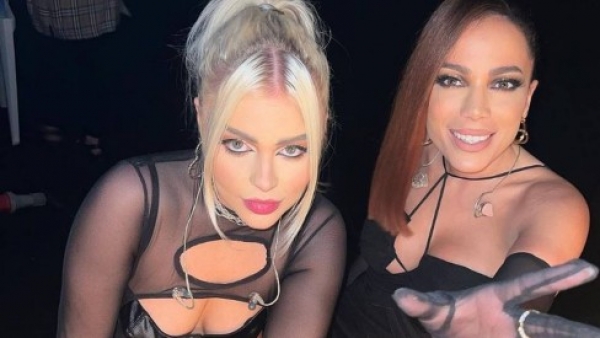 Luísa Sonza afasta briga com Anitta, posta foto com cantora e recebe duras críticas sobre sua aparência