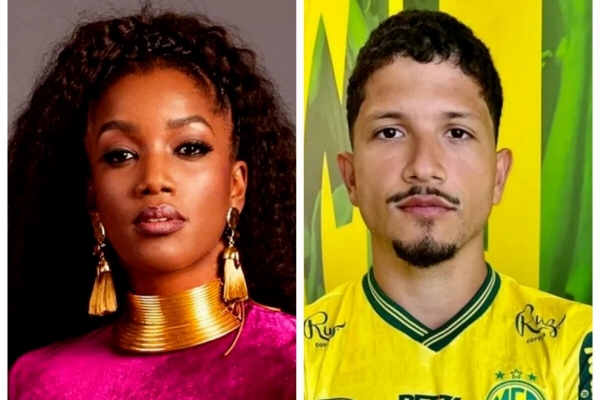 Iza confere desempenho de Yuri Lima em jogo, é flagrada por torcedores e web reage: 'Coisas que o amor faz'