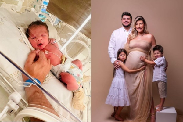 Sertanejo Cristiano, dupla de Zé Neto, anuncia nascimento do terceiro filho