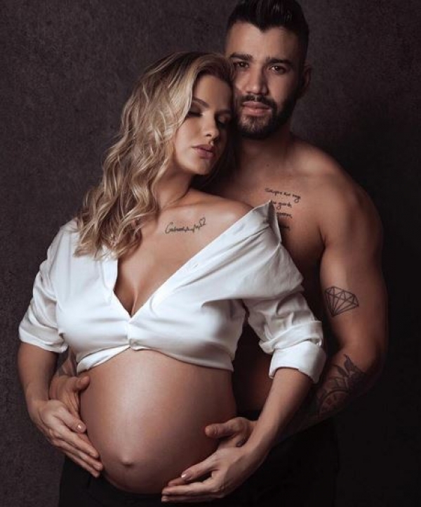 Nasce Samuel, o segundo filho de Gusttavo Lima e Andressa Suita