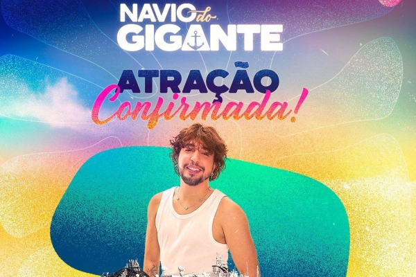 Navio do Gigante anuncia o cantor Nattanzinho como mais uma atração