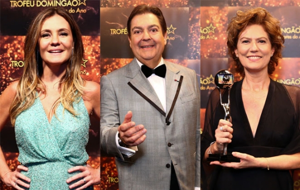 TROFÉU MELHORES DO ANO CONSAGRA ARTISTAS NO DOMINGÃO DO FAUSTÃO.