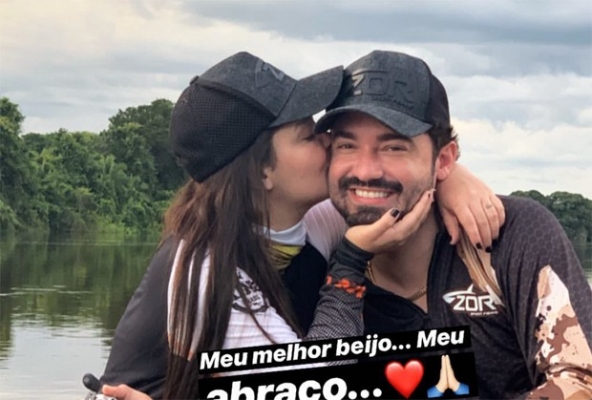 Maiara se declara para Fernando durante pescaria: "Meu melhor tudo"
