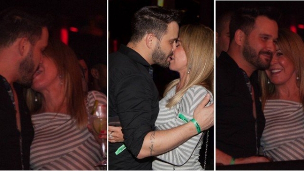 ZILU CAMARGO BEIJA MUITO O NOVO NAMORADO EM SHOW DE WESLEY SAFADÃO