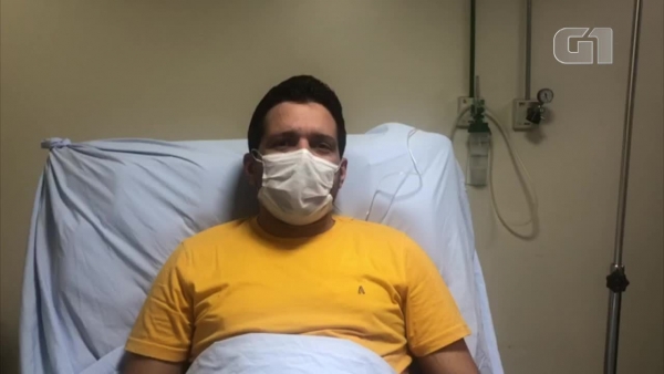 Apresentador do Jornal Nacional agradece apoio após coronavírus: - Em isolamento, mas comemorando uma vitória